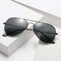 Classic Style Geometric Glass Toad Glasses Full Frame Men's Sunglasses main image 6