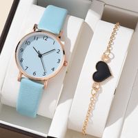 Casual Heart Shape Buckle Quartz Women's Watches main image 2