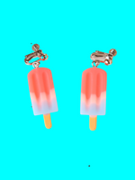 Cute Ice Cream Resin Patchwork Women's Ear Clips main image 3