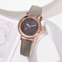 Casual Solid Color Concealed Buckle Quartz Women's Watches sku image 6