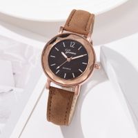 Casual Solid Color Concealed Buckle Quartz Women's Watches sku image 3