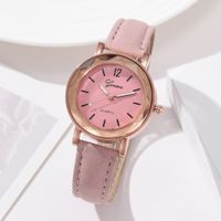 Casual Solid Color Concealed Buckle Quartz Women's Watches sku image 7