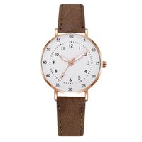 Décontractée Couleur Unie Boucle Quartz Femmes De Montres sku image 4