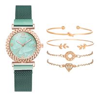 Simple Style Round Quartz Women's Watches sku image 9