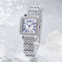 Casual Shiny Solid Color Magnet Buckle Quartz Women's Watches main image 6