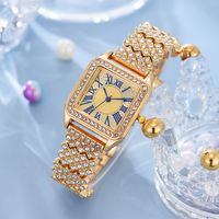 Casual Shiny Solid Color Magnet Buckle Quartz Women's Watches main image 3