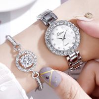 Elegant Lady Color Block Quartz Women's Watches main image 5