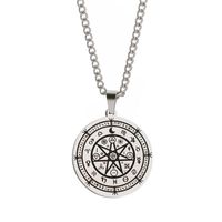 Ethnic Style Constellation Stainless Steel Titanium Steel Plating Men's Pendant Necklace sku image 1