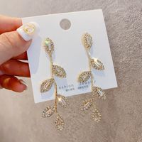 Sweet Streetwear Fruit Heart Shape Flower Alloy Enamel Plating Inlay Artificial Pearls Rhinestones Women's Drop Earrings sku image 24