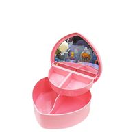 Cute Solid Color Plastic Jewelry Boxes main image 3