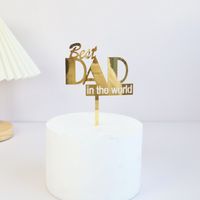 Father's Day Letter Plastic Party Decorative Props sku image 1
