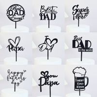 Father's Day Letter Plastic Party Decorative Props main image 1