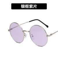 Retro Round Metal Sunglasses Wholesale sku image 9