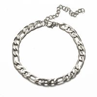 Simple Style Cool Style Solid Color Alloy Women's Anklet sku image 1
