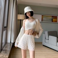 Women's Daily Casual Solid Color Shorts Straight Pants main image 5