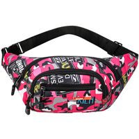 Unisex Streetwear Solid Color Oxford Cloth Waist Bags main image 3