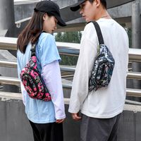 Unisex Streetwear Solid Color Oxford Cloth Waist Bags main image 1