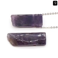 Agate Crystal Natural Stone Irregular Pendent sku image 10