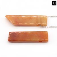 Agate Crystal Natural Stone Irregular Pendent sku image 13