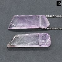 Agate Crystal Natural Stone Irregular Pendent sku image 15