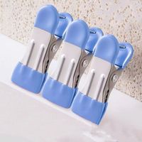 Stainless Steel Double-headed Two-color Clothes Pin Multi-function Clip Mini Food Clip Non-slip Iron Clip sku image 2