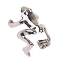 Fashion And Cute Alloy Plating Unisex Frog Ear Clips main image 3
