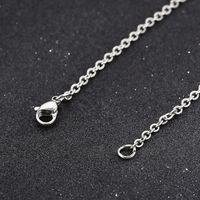 Casual Simple Style Irregular Star Moon Stainless Steel Pendant Necklace main image 7
