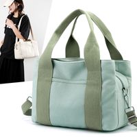 Women's Medium All Seasons Canvas Vintage Style Handbag Tote Bag main image 6