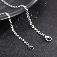 Casual Simple Style Astronaut Stainless Steel Inlay Artificial Gemstones Sweater Chain main image 9