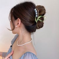 Women's Modern Style Flower Alloy Plating Hair Claws main image 3