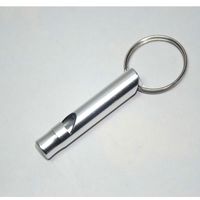 Small Aluminum Alloy Whistle Rescuing Whistle Whistle Referee Training Whistle Outdoor Supplies Portable Aluminum Alloy Whistle sku image 1
