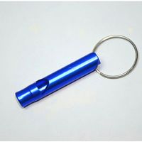 Small Aluminum Alloy Whistle Rescuing Whistle Whistle Referee Training Whistle Outdoor Supplies Portable Aluminum Alloy Whistle sku image 5