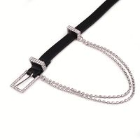 Casual Solid Color Pu Leather Alloy Women's Leather Belts main image 6