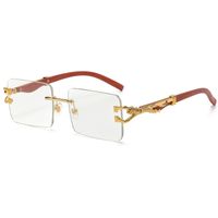 Style Ins Vêtement De Rue Bloc De Couleur Pc Carré Patchwork Plein Cadre Hommes De Lunettes De Soleil sku image 5