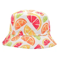 Women's Cartoon Style Cute Simple Style Plant Printing Bucket Hat sku image 5