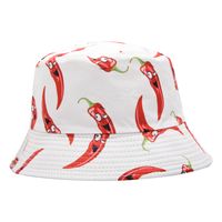 Women's Cartoon Style Cute Simple Style Plant Printing Bucket Hat sku image 17