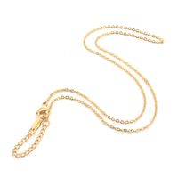 Stainless Steel 18K Gold Plated Basic Plating Geometric Necklace sku image 5