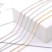 Stainless Steel 18K Gold Plated Basic Plating Geometric Necklace main image 1