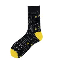 Unisexe Style Simple Animal Coton Impression Crew Socks Une Paire sku image 14