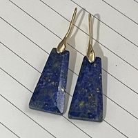 Simple Style Square Artificial Crystal Patchwork Women's Drop Earrings main image 3