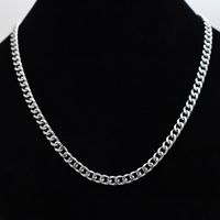 Hip-hop Geometric Stainless Steel Plating Necklace sku image 3