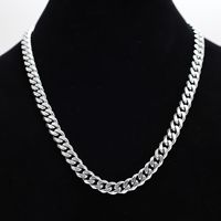 Hip-hop Geometric Stainless Steel Plating Necklace sku image 8