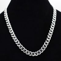 Hip-hop Geometric Stainless Steel Plating Necklace sku image 11