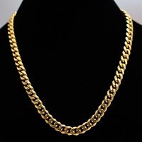 Hip-hop Geometric Stainless Steel Plating Necklace sku image 13