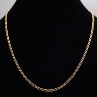Hip-hop Geometric Stainless Steel Plating Necklace sku image 4