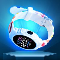 Cute Colorful Buckle Electronic Kids Watches main image 4