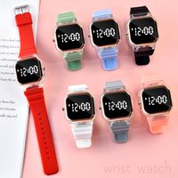 Cute Simple Style Solid Color Electronic Kids Watches main image 1
