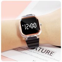 Cute Simple Style Solid Color Electronic Kids Watches main image 5