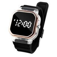 Cute Simple Style Solid Color Electronic Kids Watches sku image 4