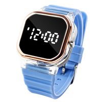 Cute Simple Style Solid Color Electronic Kids Watches sku image 8